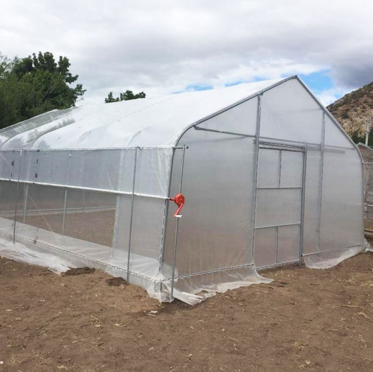 Single Span Gothic Arch Greenhouse