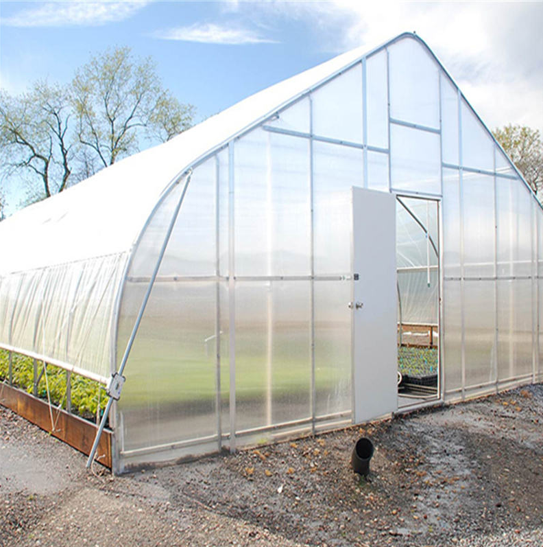 Single Span Gothic Arch Greenhouse