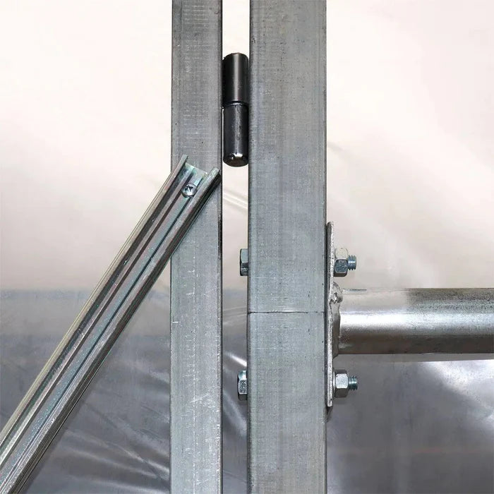 Commercial Polytunnel Greenhouse (30' x 30')