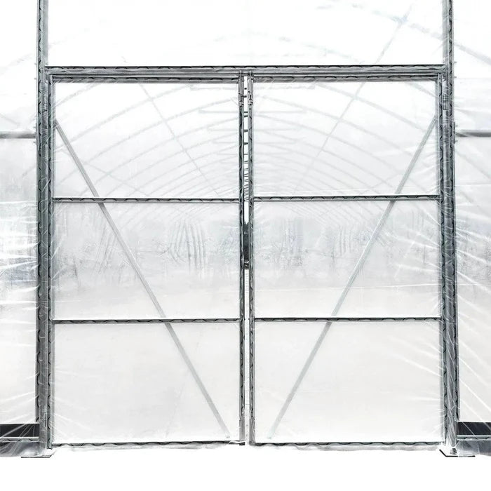 Commercial Polytunnel Greenhouse (30' x 30')