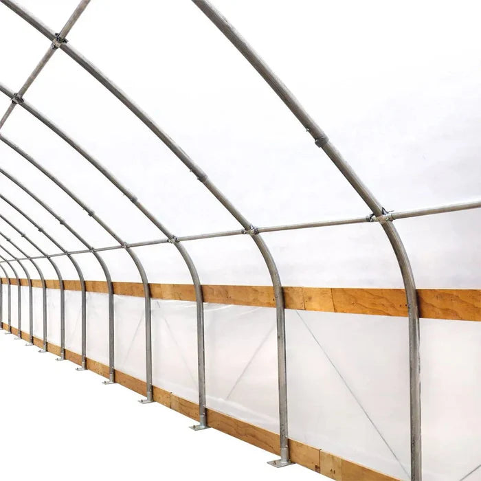 Commercial Polytunnel Greenhouse (30' x 30')