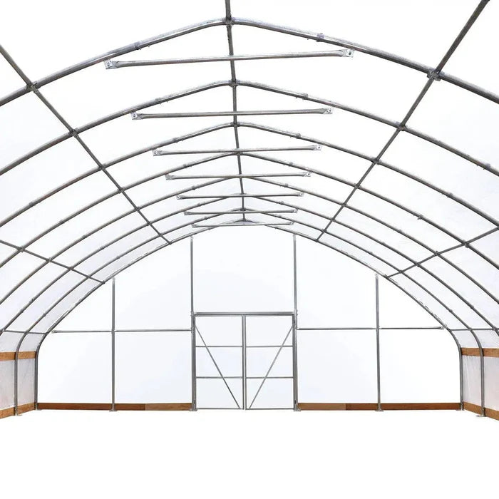 Commercial Polytunnel Greenhouse (30' x 30')