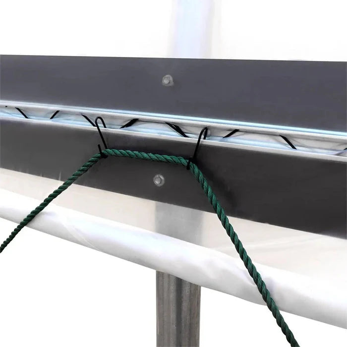 Commercial Polytunnel Greenhouse (30' x 30')